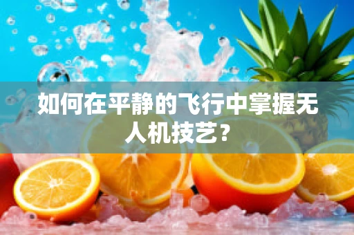 如何在平静的飞行中掌握无人机技艺？