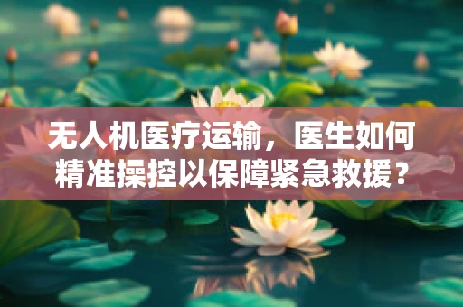 无人机医疗运输，医生如何精准操控以保障紧急救援？