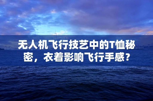 无人机飞行技艺中的T恤秘密，衣着影响飞行手感？